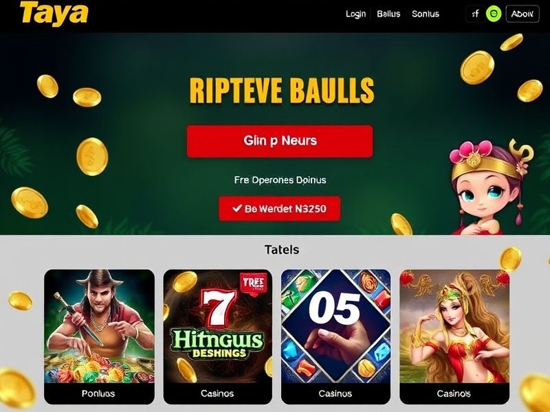 Welcome to 365taya.com – the official site for premium online gambling experiences. Explore casino games, sports betting, live dealer action, and exclusive bonuses. Join now for a chance to win big!
